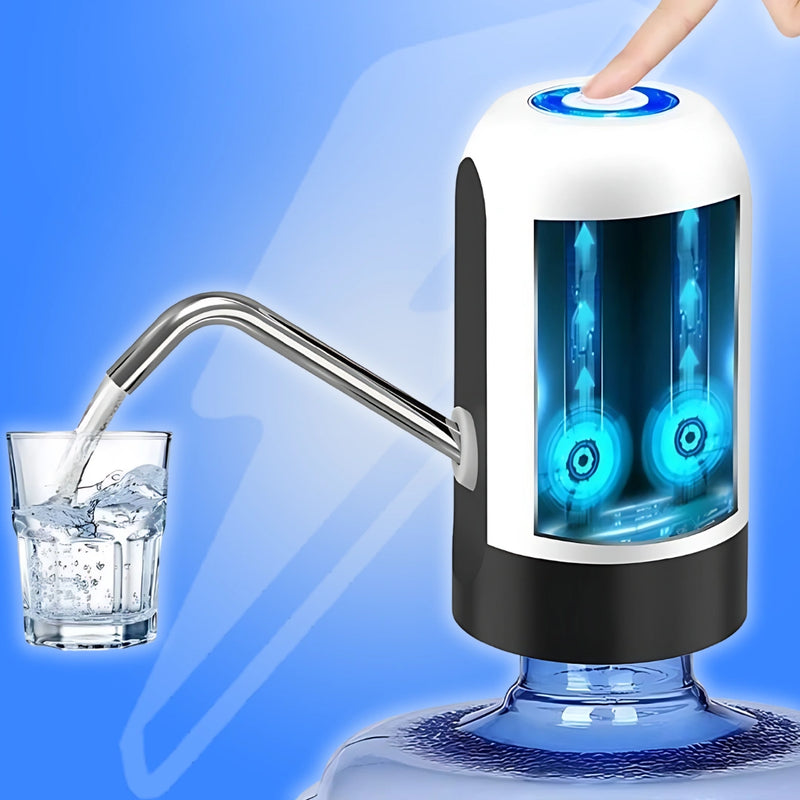 Bomba Automática WaterPump™ para Receber Água - Chega de Virar o Galão!