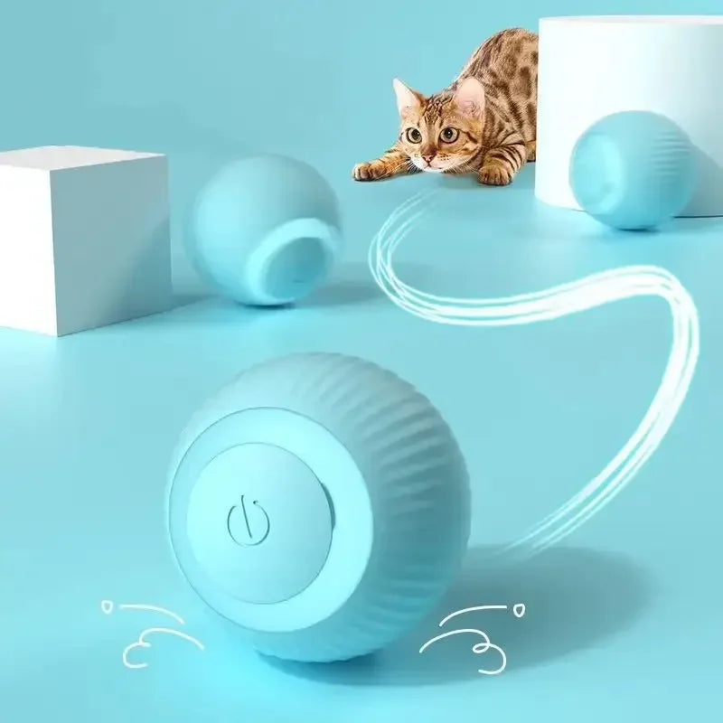 PetXplorer™ - Bola pra Gatos Smart que se Move Sozinha!